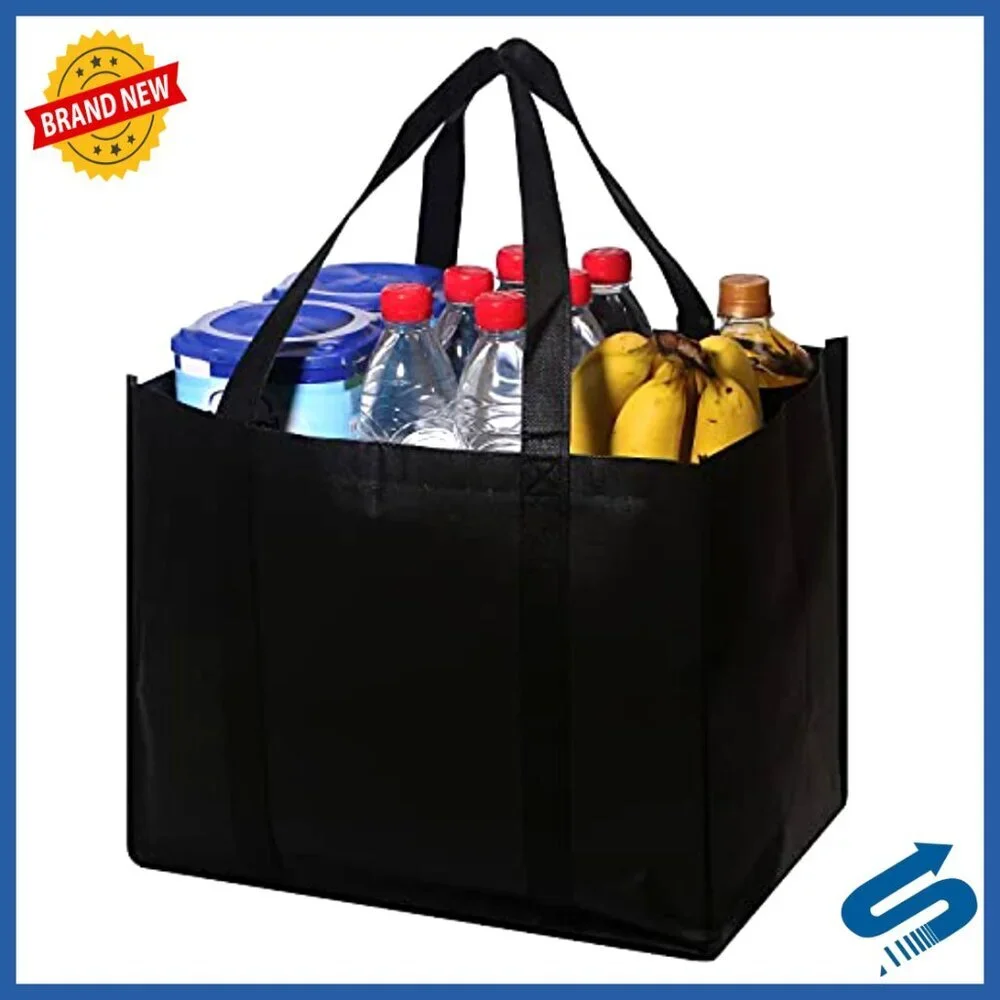 Extra Large Heavy Duty Reusable Shopping Tote Bags Foldable Eco Friendly